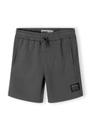 Jungen Fleece-Shorts mit Rippenstoff-Einsätzen grau 3-14 Jahre