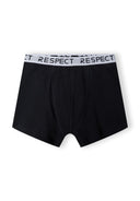 Men 5 pack boxers with logo waistband black featuring a smooth fabric and snug fit. Perfect for daily comfort.