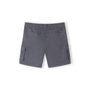Boys Combat Shorts 2-Pack Camel Gunmetal 3y-15y