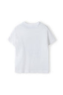 Soft white boys t-shirt graphic 3-14y with a relaxed fit and short sleeves. Ideal for casual everyday wear.